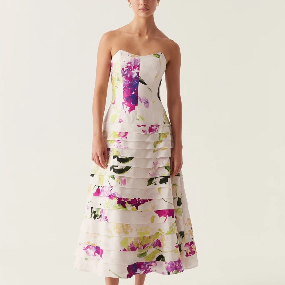 Aje Victoria Midi Dress - NWT- aus size 6, us 0/2